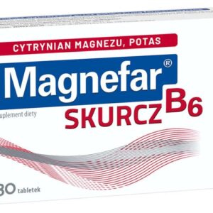 Magnefar. B6 Skurcz x 30 tabletek