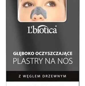 L'Biotica. Plastry na nos głęboko oczyszczające z węglem drzewnym x 3 sztuki