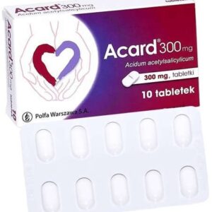 Acard 300mg x 10 tabletek