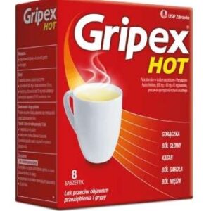 GRIPEX Hot x 8 saszetek