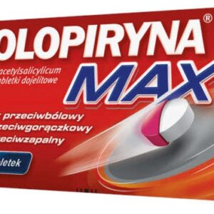 POLOPIRYNA MAX 0,5g x 10 tabletek dojelitowych