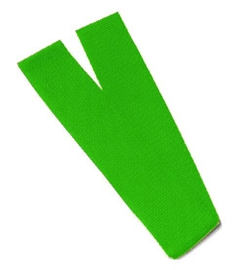 Szarfa gimnastyczna zielony. AS07020
