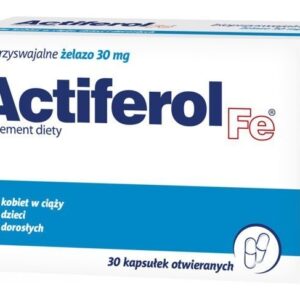 ACTIFEROL Fe 0,03g x 30 kapsułek
