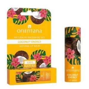Orientana. Naturalny balsam do ust. Coconut. Energy x 1 sztuka