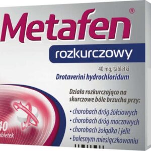 Metafen rozkurczowy 40mg x 40 tabletek