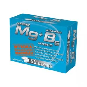 Mg. Magnez + witamina. B6 x 60 tabletek