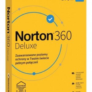 Oprogramowanie. NORTON 360 DELUXE PL 1 użytkownik, 3 urządzenia, 1 rok