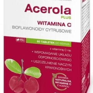 ACEROLA Plus x 60 tabletek do ssania