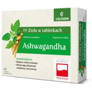 Ashwagandha x 60 tabletek
