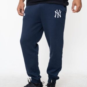 Spodnie. Dresowe 47 Brand. New. York. Yankees. MLB Embroidery. Burnside. Granatowe