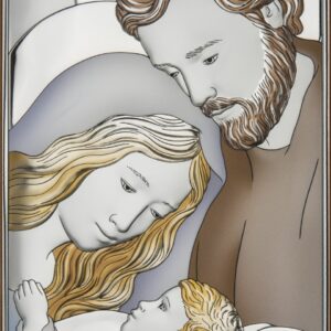 Święta rodzina- kolorowy obraz11/ 22 cm grawer gratis!