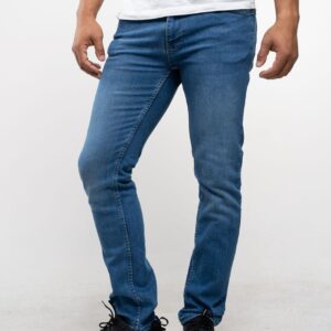 Spodnie. Jeansowe. Croll. Classics. Mustache. Regular 4956-03 Niebieskie