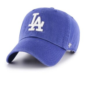 Czapka. Z Daszkiem. Dad. Hat 47 Brand. Los. Angeles. Dodgers. MLB Clean. Up. Niebieska
