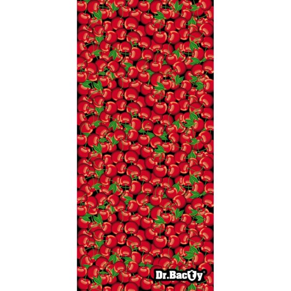 Ręcznik dla dzieci z powłoką antybakteryjną dwustronny. Dr.Bacty – Cherry – 60×130
