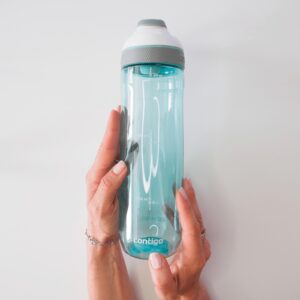 Butelka na wodę Contigo. Cortland 720ml - Grayed. Jade/White