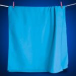 Ręcznik szybkoschnący dwustronny. Dr.Bacty 60X130 - niebieski