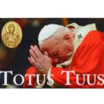 Magnes św. Jan. Paweł II Totus. Tuus