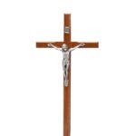Krzyż Drewniany 16 cm. Brązowy