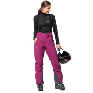 Spodnie narciarskie. EXOLIGHT PANTS WOMEN fuchsia - 44