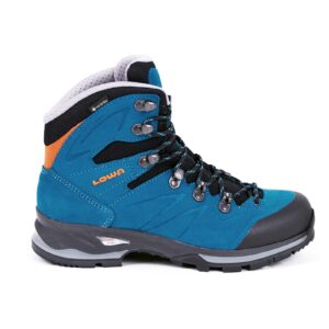 Damskie buty trekkingowe. Lowa. BADIA GTX turquoise/mandarin - 5,5