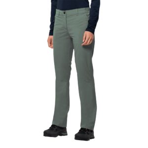 Damskie spodnie. PEAK PANT W hedge green - 40
