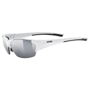 Okulary sportowe z wymiennymi szkłami. Uvex. BLAZE III 2.0 white/black - ONE SIZE