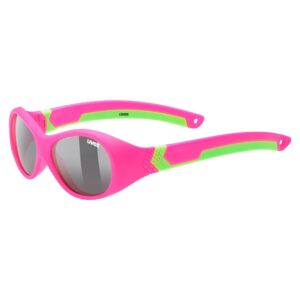 Okulary sportowe dla dziecka. Uvex. SPORTSTYLE 510 pink/green mat - ONE SIZE