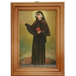 Obrazek w ramce św. Faustyna. Kowalska 10x15