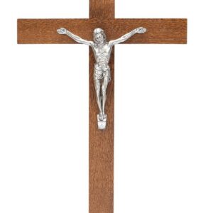 Krzyż Drewniany. Duży 52 cm. Brązowy