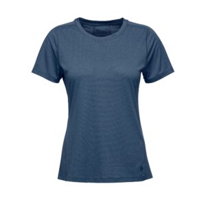 Damska koszulka. Black. Diamond. Lightwire. Tech. T-shirt ink blue - M[=]