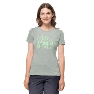 Damski t-shirt. OCEAN TRAIL T W hedge green - M[=]