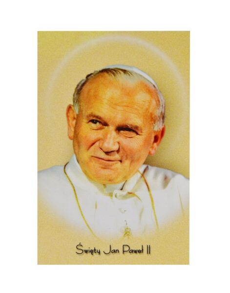 Obrazki. Jan. Paweł II, Wzór 2, 10x15 cm