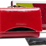 Kompaktowy, skórzany portfel damski z ochroną kart — Peterson