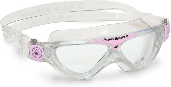 Aquasphere okulary. Vista. JR jasne szkła. MS1740002 LC clear-glitter-pink