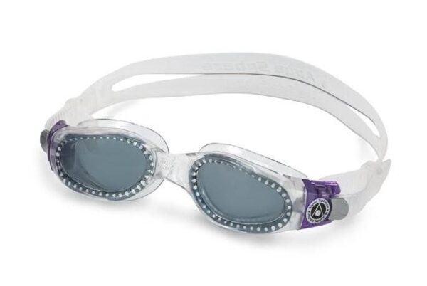 Aquasphere okulary. Kaiman lady ciemne szkła. EP1190005 LD clear-purple