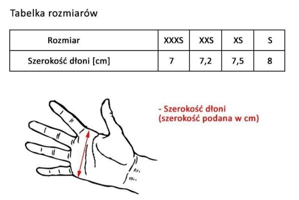 Rękawiczki dziecięce. Verso. SB-01-8823-A czerwone