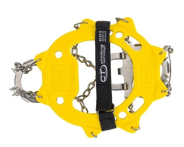 Raczki. Climbing. Technology. Ice. Traction. Crampons. Plus yellow - r. 35 - 37