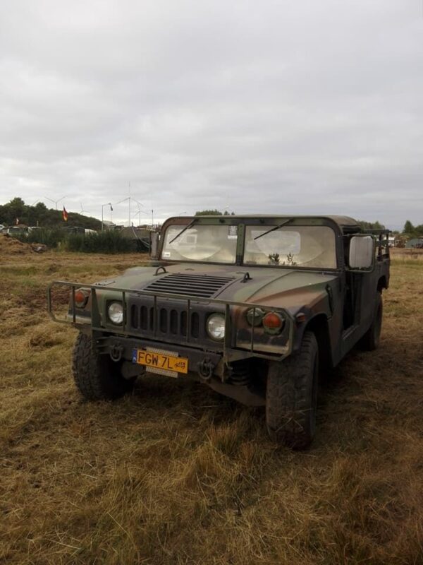 Jazda pojazdem wojskowym - Humvee - Koszalin - pasażer