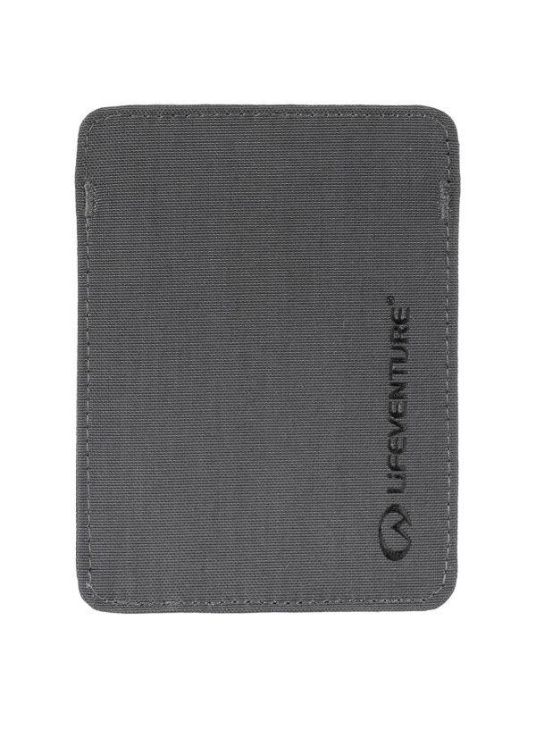 Portfel. Lifeventure. Recycled. RFID Passport. Wallet - grey