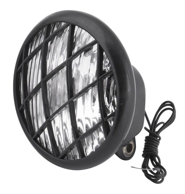 Lampa przednia dynamo 6V/2,4W z kratką