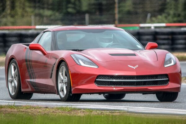 Jazda. Chevrolet. Corvette - kierowca - Tor. Kraków - 1 okrążenie