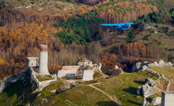 Lot widokowy samolotem - Jura. Krakowsko-Częstochowska - 15 minut