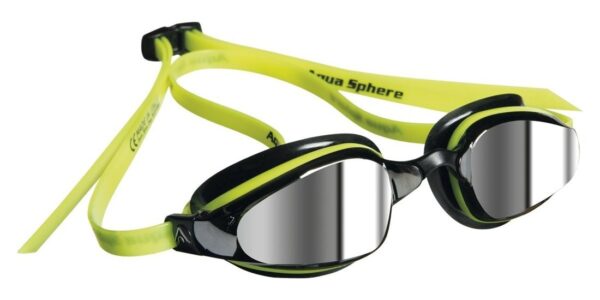 Aquasphere okulary. K180 mirror yellow-black