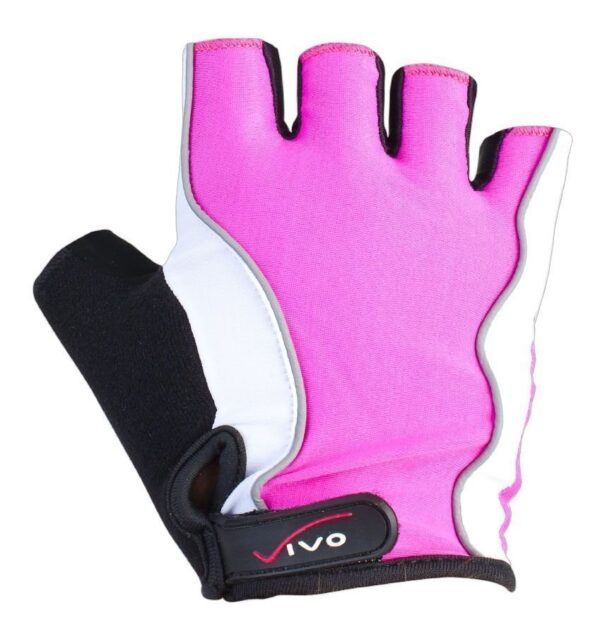 Rękawiczki rowerowe damskie. Vivo. Lady. SB-01-3160 pink