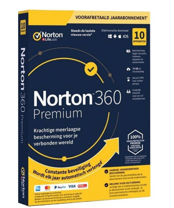 Antywirus. Symantec. Norton 360 Premium 10 urządzeń 1 rok