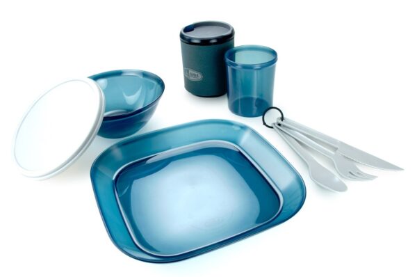 Zestaw naczyń GSI INFINITY 1 PERSON TABLESET BLUE