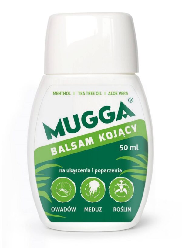 Balsam kojący po ukąszeniu komarów lub kleszczy. MUGGA - 50 ml