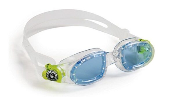 Aquasphere okulary do pływania. Moby kid ciemne szkła transp/lime