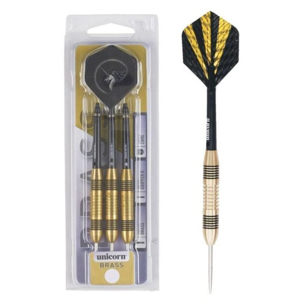 Rzutki. Unicorn. Core. Brass darts 23g ostre 07769