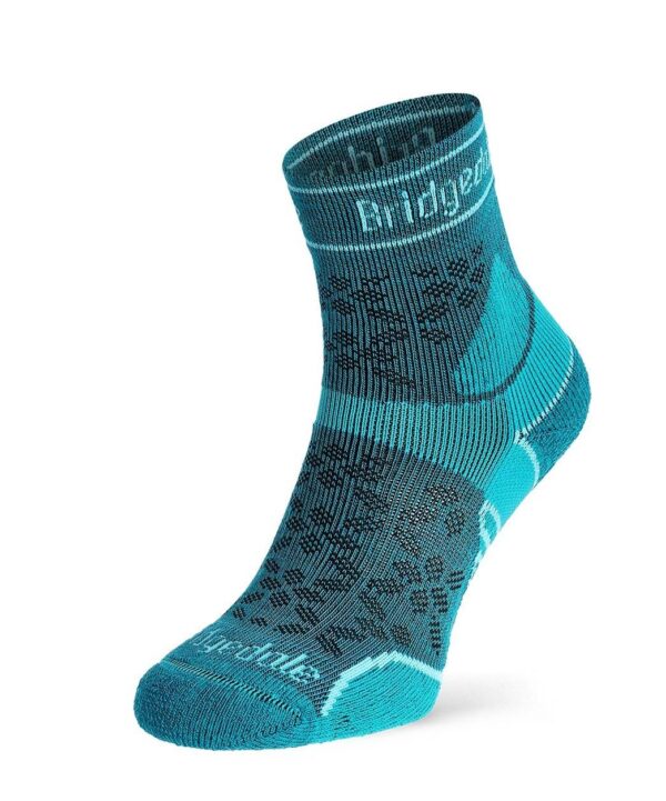 Skarpety damskie. Bridgedale. Lightweight. T2 Merino. Sport 3/4 - teal